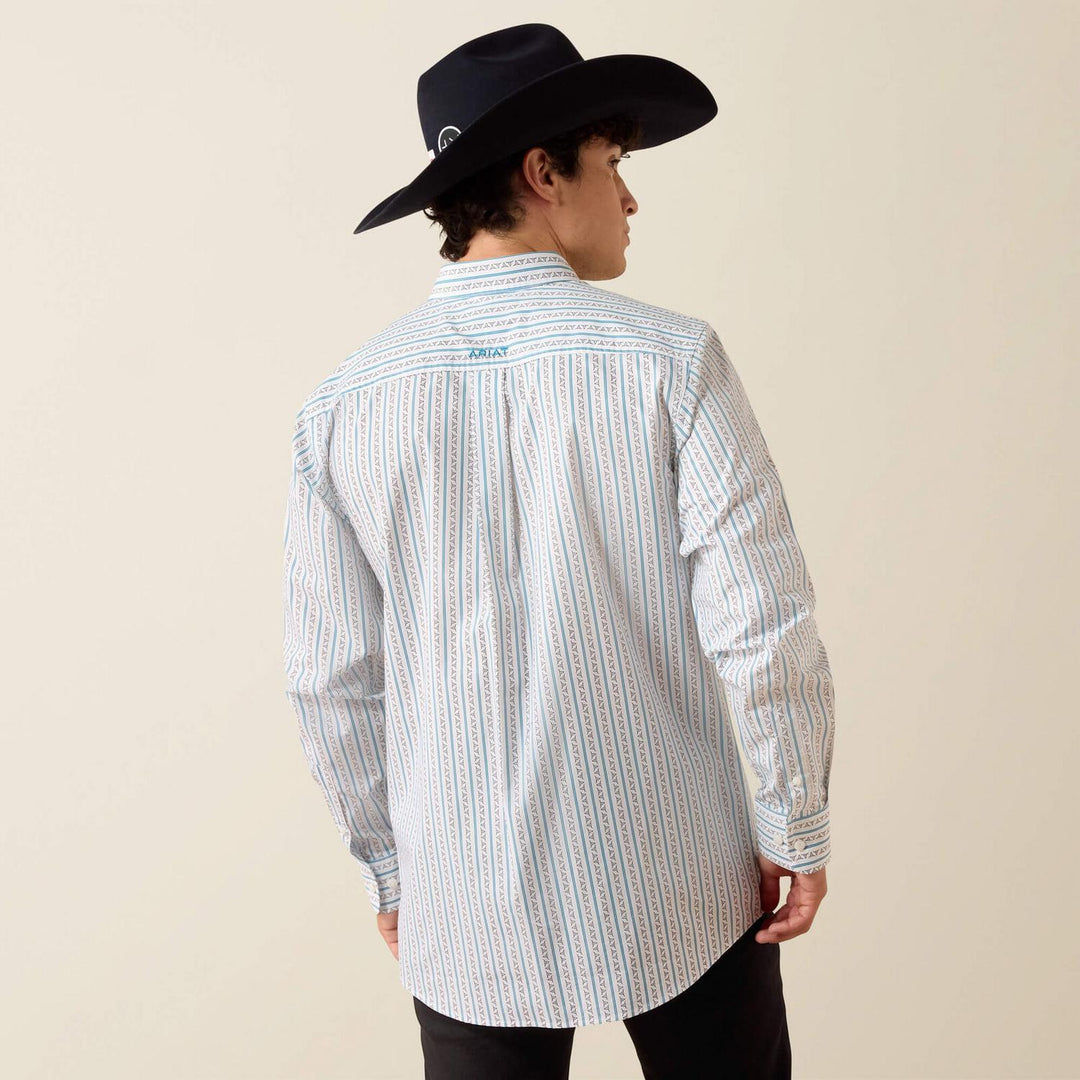 Ariat Mens Crow Fitted Long Sleeve Shirt – view 2