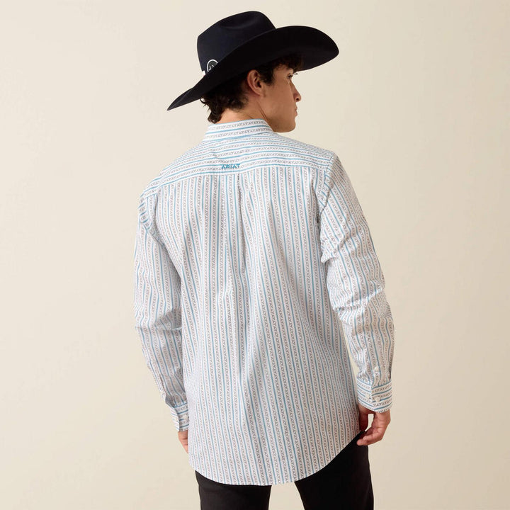 Ariat Mens Crow Fitted Long Sleeve Shirt – view 2