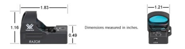Vortex Razor Red Dot 6 MOA