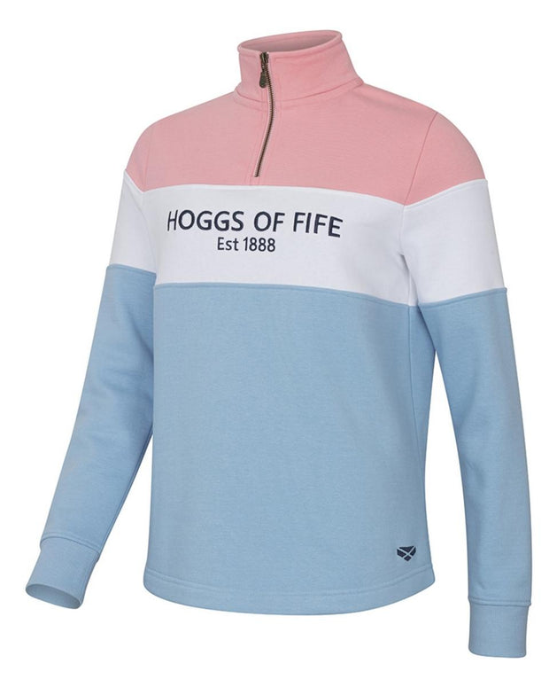 Hoggs of Fife Dumfries 1888 Ladies 1/4 Zip Sweatshirt