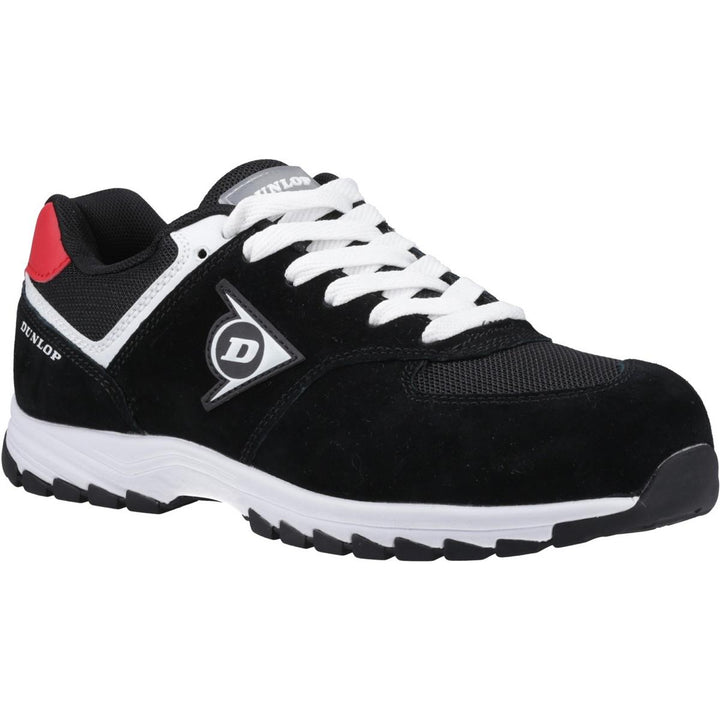 Dunlop Arrow Safety Shoes Black/Red/White