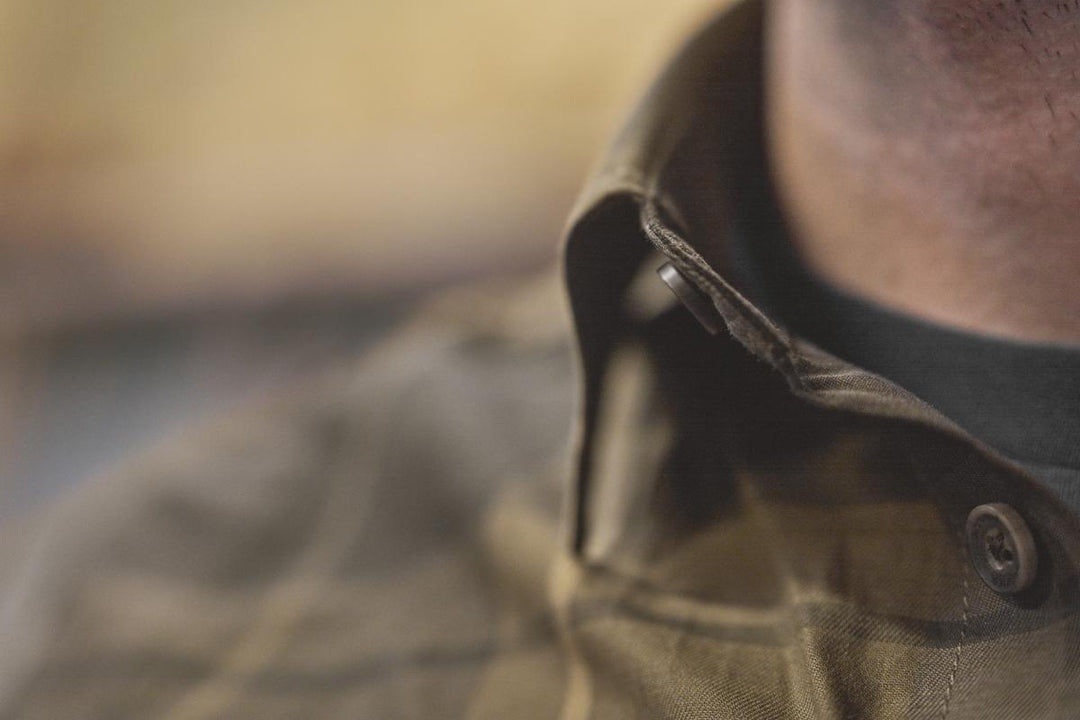 Harkila Akse L/S Shirt Willow green check