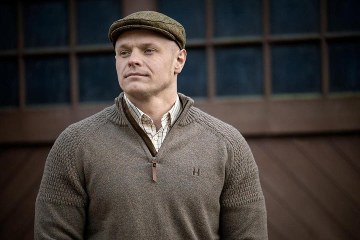 Harkila Badanloch flat cap Golden willow