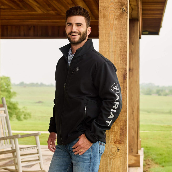 Ariat Mens Logo Softshell Jacket – view 3