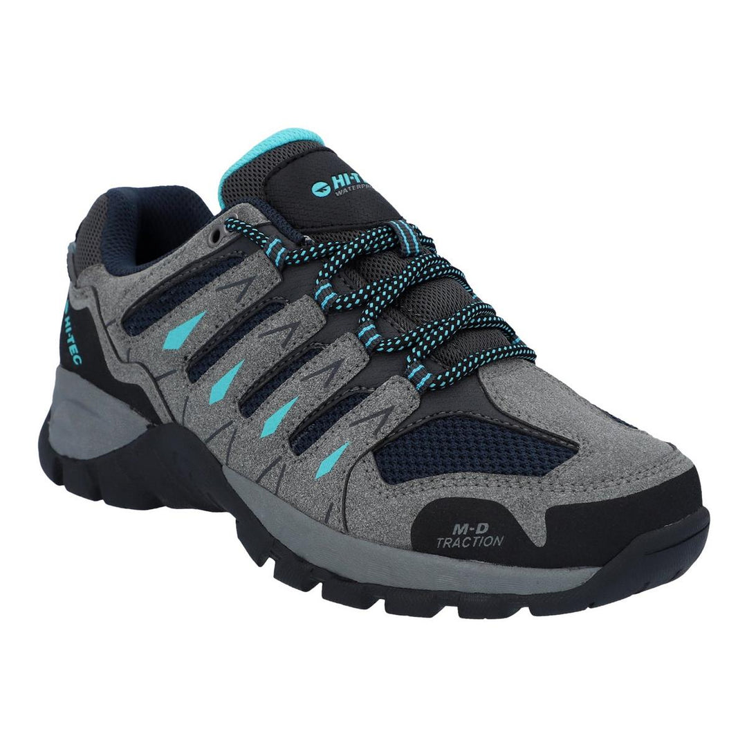 Hi-Tec Corzo Low Hikers Cool Grey/Navy Blue/Curacao