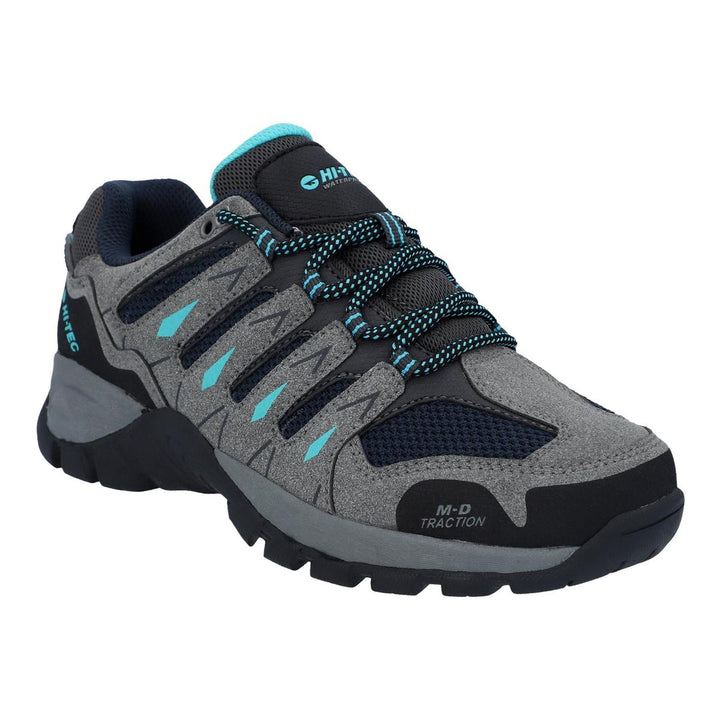 Hi-Tec Corzo Low Hikers Cool Grey/Navy Blue/Curacao