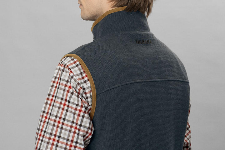 Härkila Sandhem Pro Waistcoat in Dark Navy | Wool – view 8