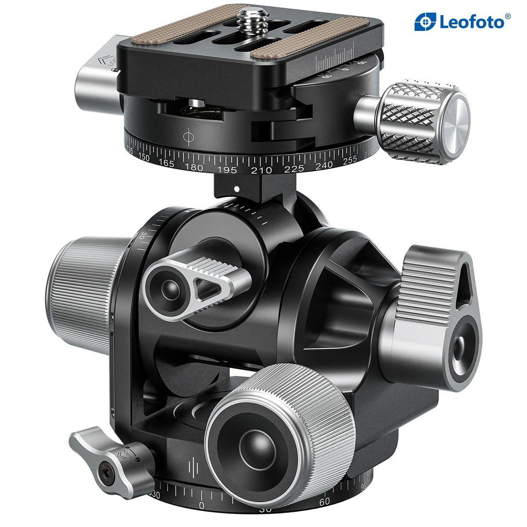 Leofoto G3 3D Geared Head - Compact Arca-Swiss Compatible