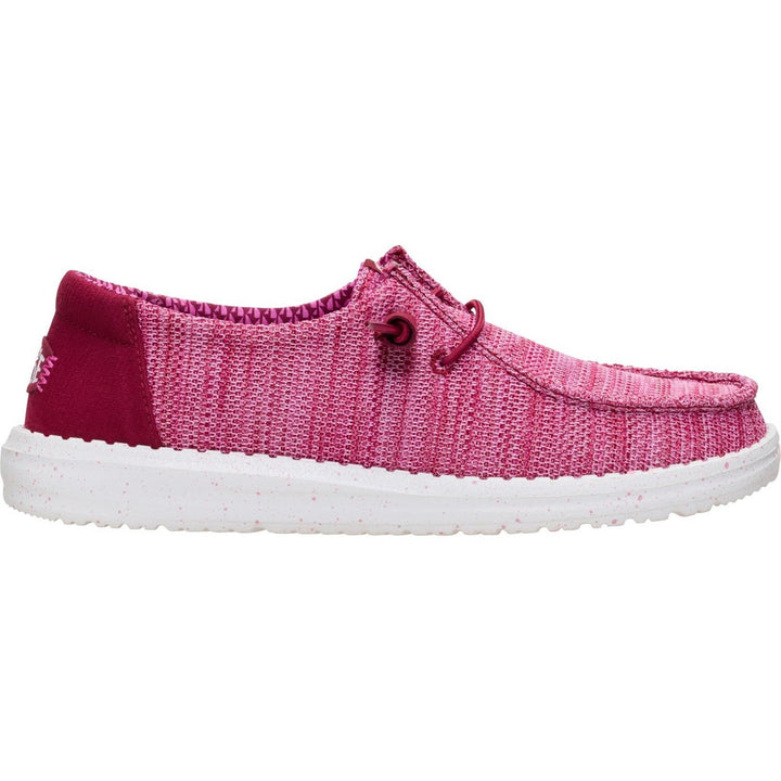 Wendy Stretch Sox Slip on Shoe Rumba Red