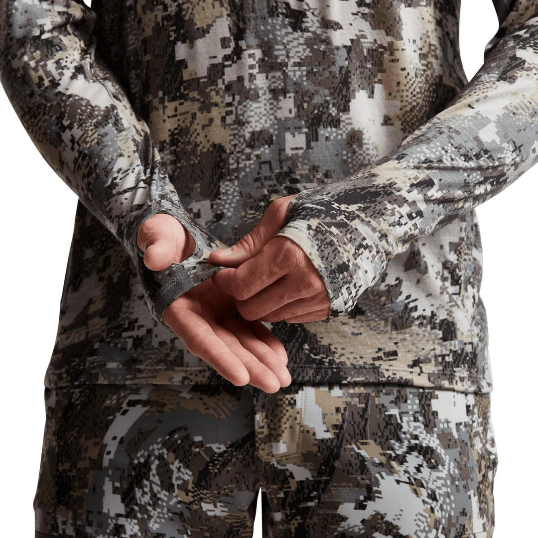 Sitka Core Merino 120 LS Crew Optifade Elevated II