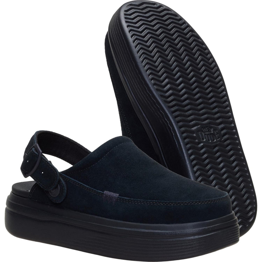 Austin Lift Clog Black/Black