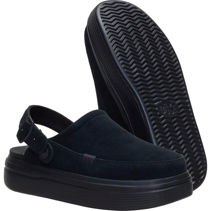 Austin Lift Clog Black/Black