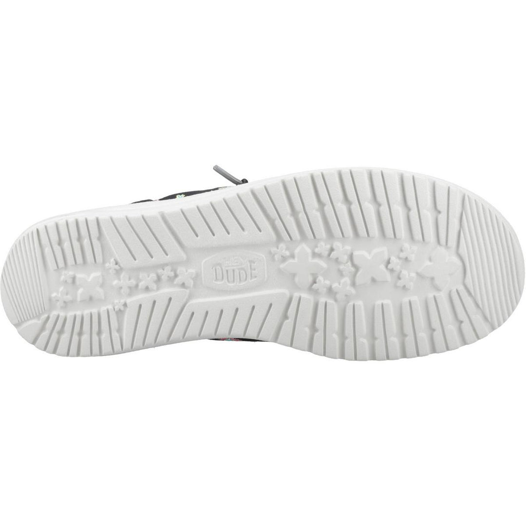 HEYDUDE Wally Funk Party Palm Shoes Black/Multi