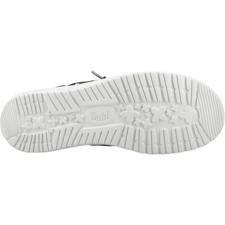 HEYDUDE Wally Funk Party Palm Shoes Black/Multi