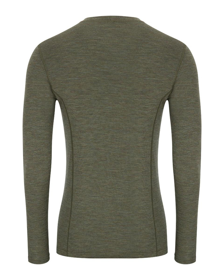 Hoggs of Fife 100% Merino Wool Crew Neck Base Layer Long Sleeve