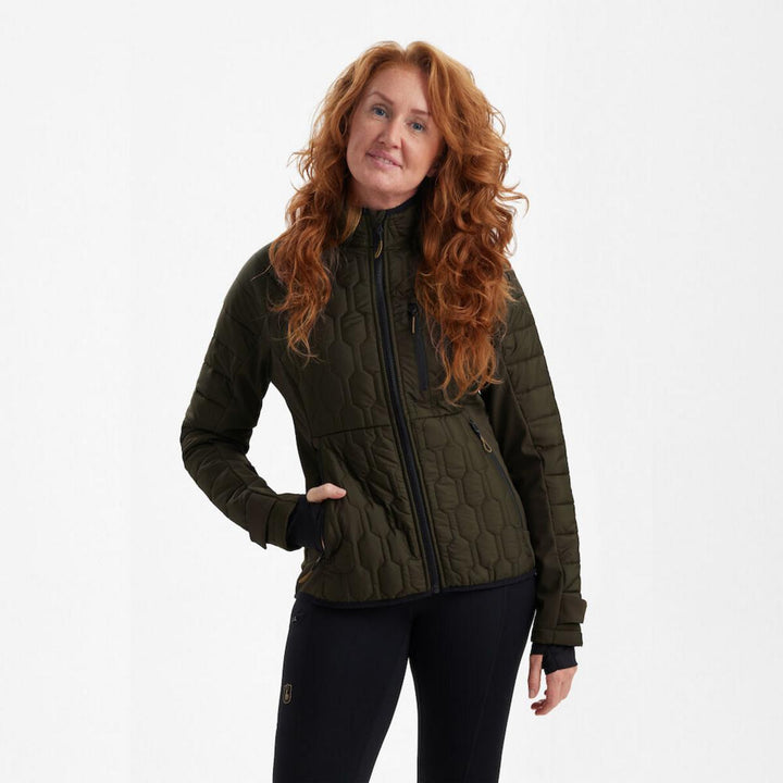 Deerhunter Lady Mossdale Quilted Jacket Forest