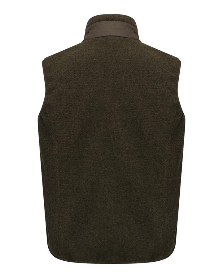 Hoggs of Fife Melville Hybrid Gilet - Dark Forest Marl