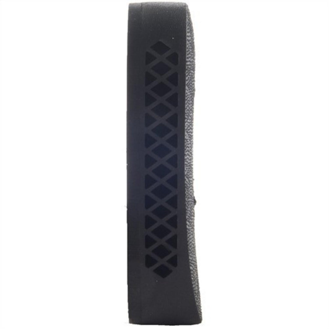 Pachmayr Deluxe Stippled Recoil Pad, Medium, Black, 1.1in