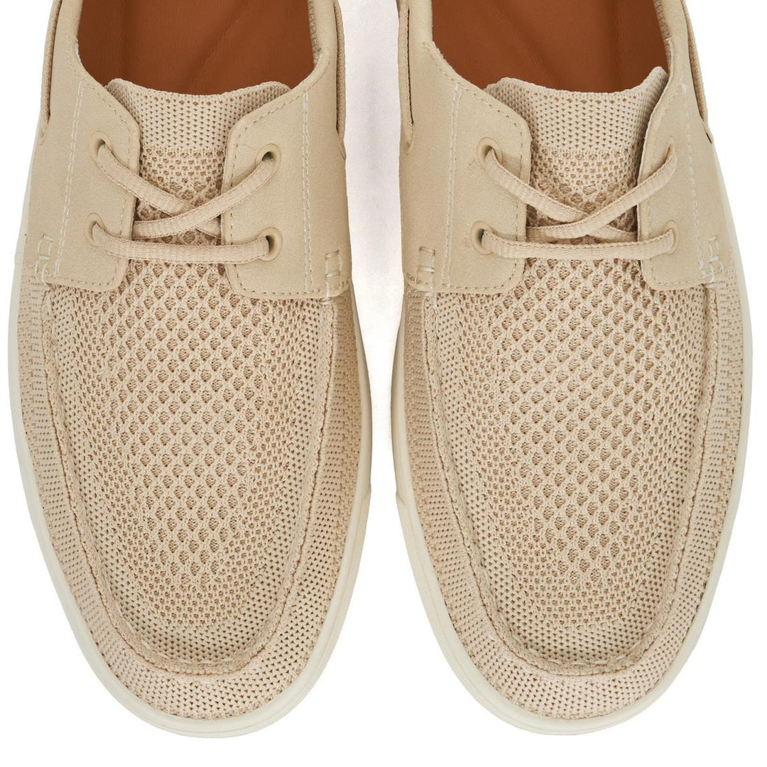 Dune Blaizerss Boat Shoe Cream