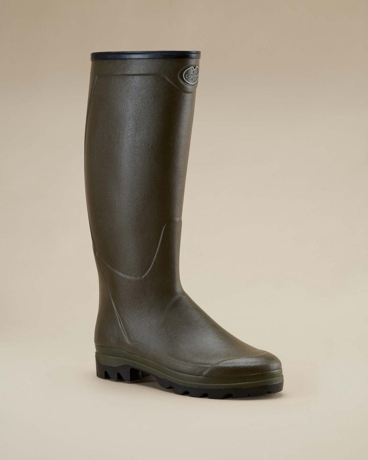 Le Chameau Men's Country Cross Neoprene Lined Wellington Boot