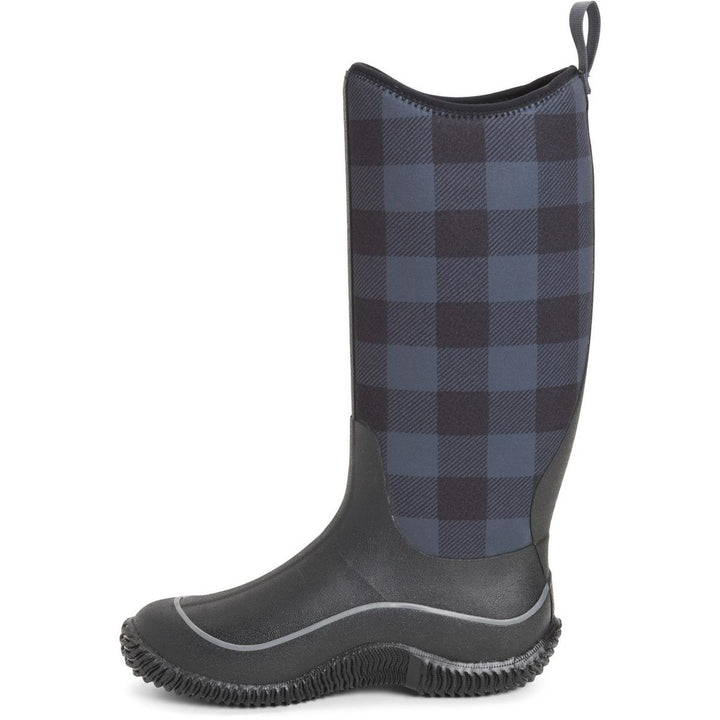 Muck Boots Hale Wellington Black/Grey Plaid