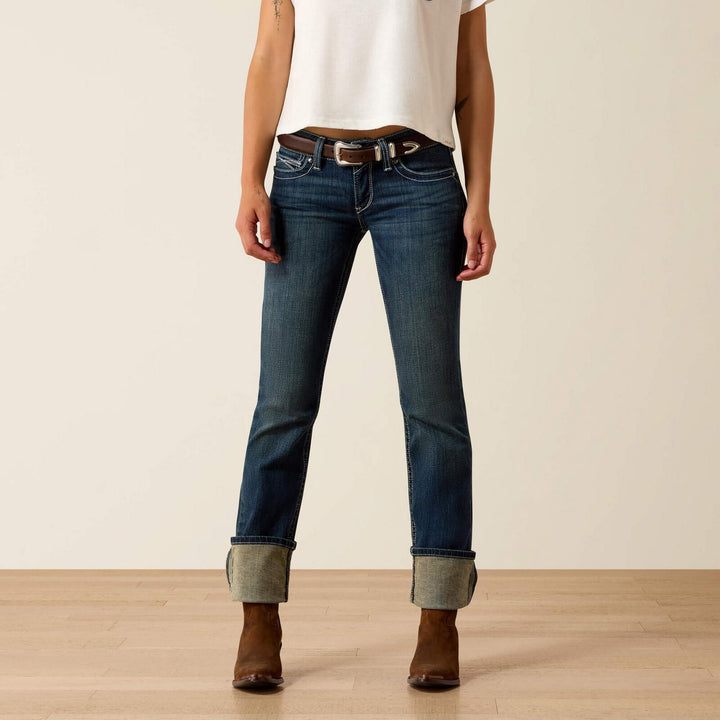 Ariat Ladies Mid Rise Icon Straight Jean