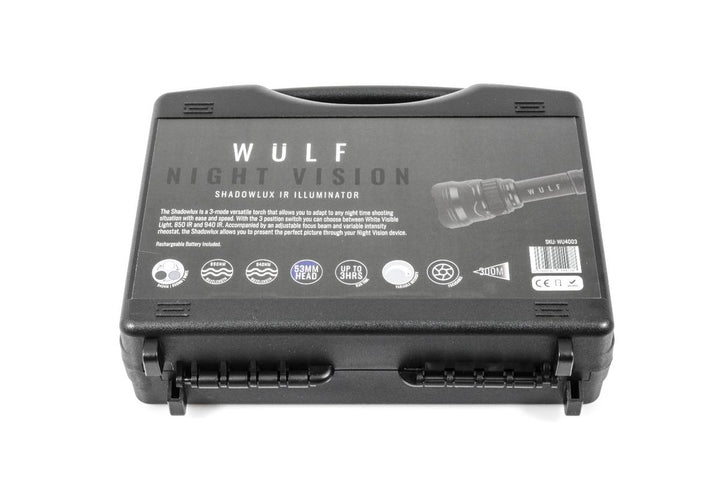 Wulf ShadowLux 3 colour IR Illuminator (IR850-IR940-White)