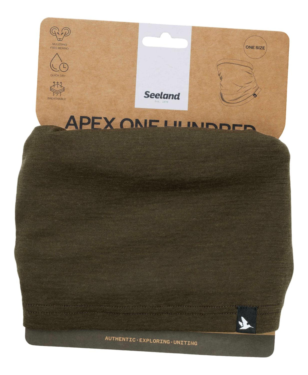 Apex One Hundred Neckgaiter Pine green