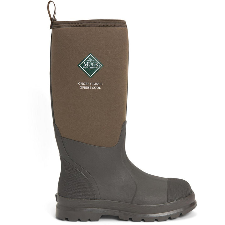 Muck Boots Chore Classic Tall Xpress Cool Wellingtons Bark