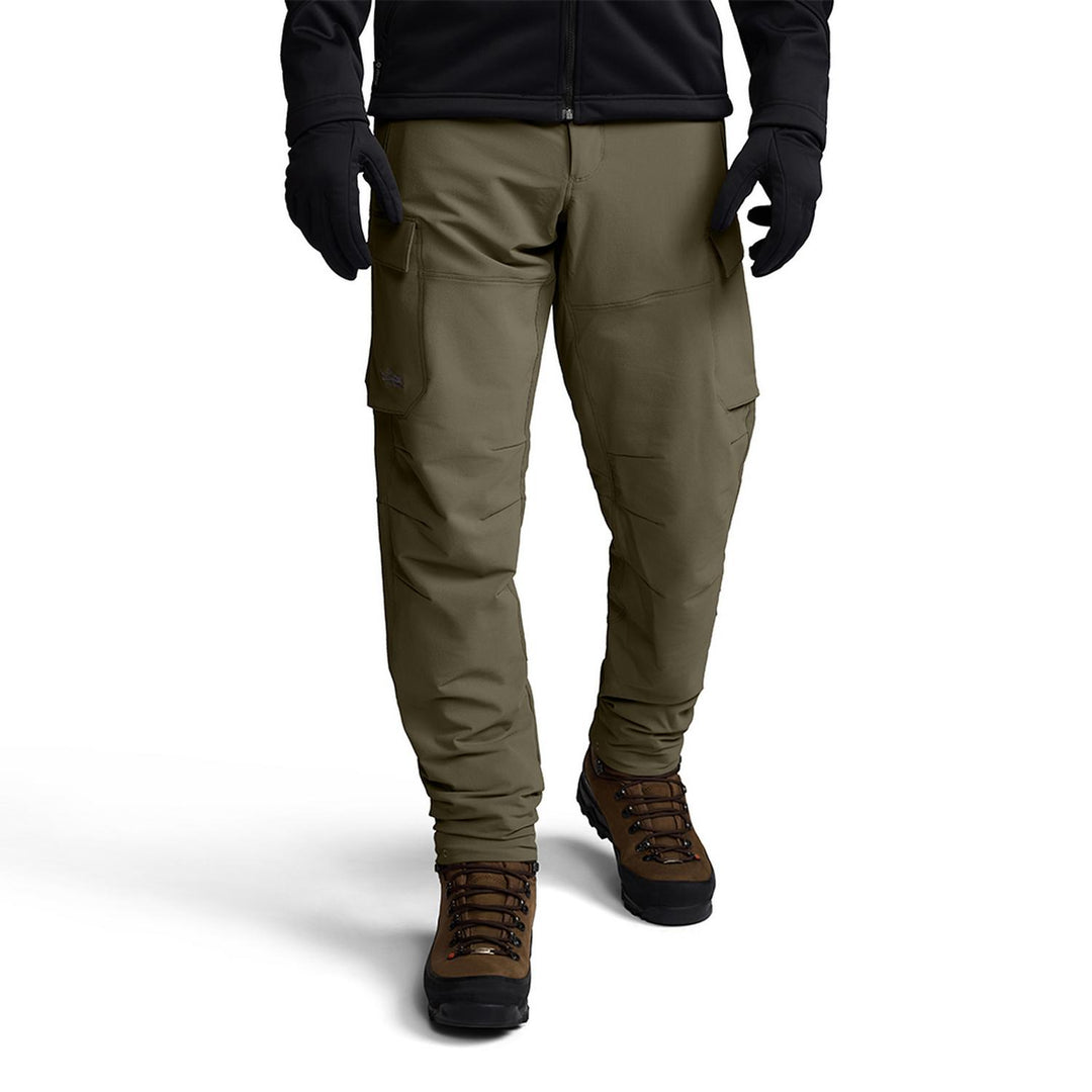 Brush Pant - Dark Green Sage – view 2
