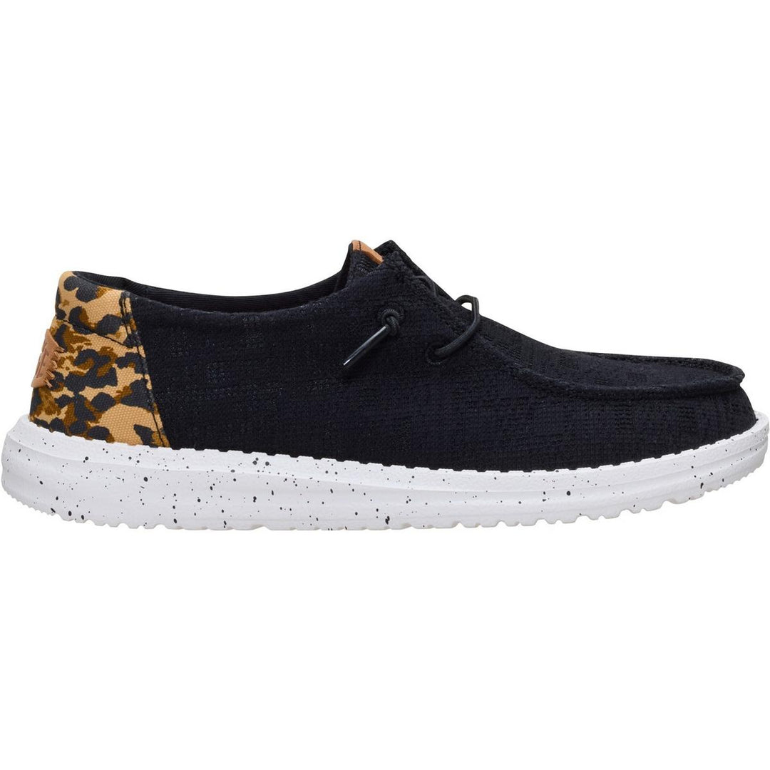 HEYDUDE Wendy Wildcat Black/Leopard