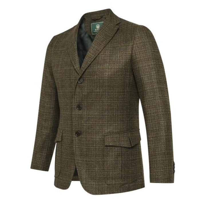Beretta ST JAMES JACKET Green & Rust Check