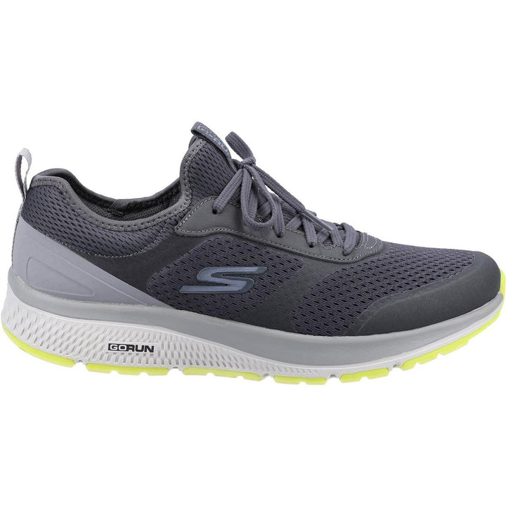 Skechers Performance GOrun Consistent Trainers Charcoal/Lime – view 4