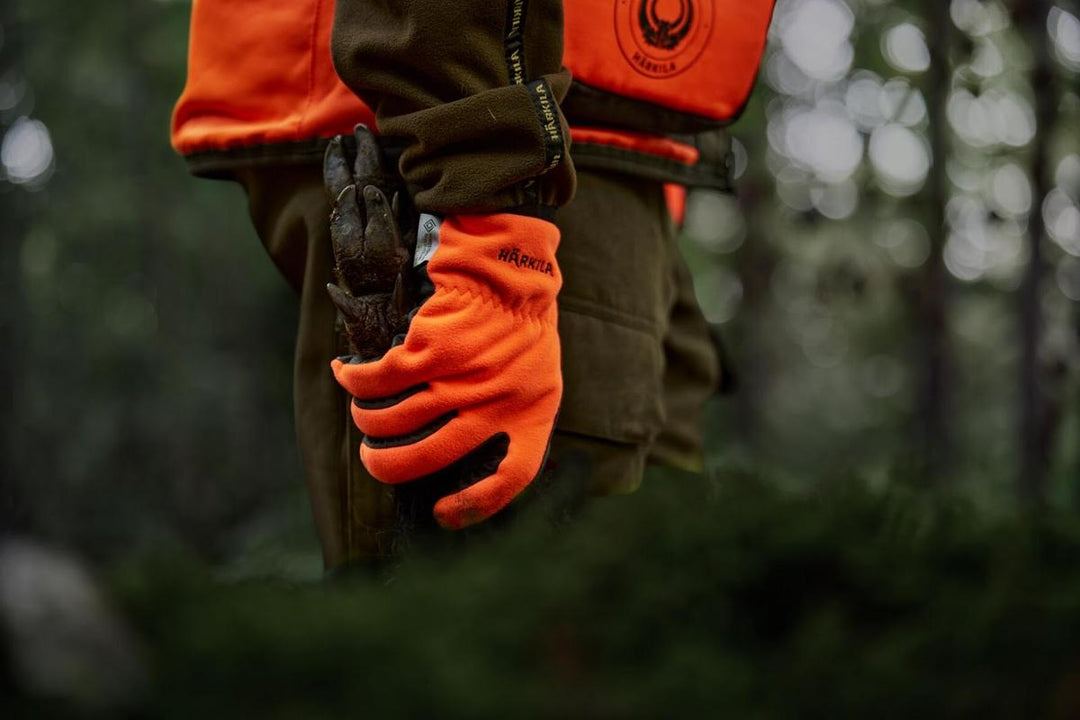Harkila Wildboar Pro shooter Blaze WSP gloves Orange blaze/B