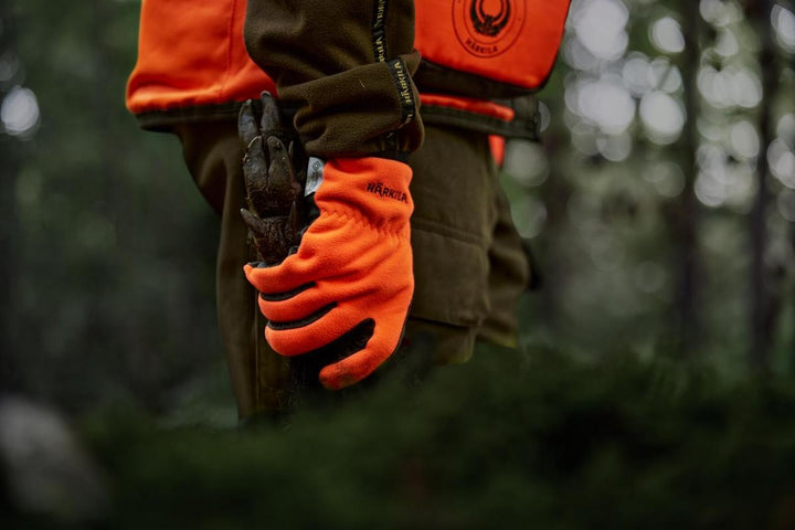 Harkila Wildboar Pro shooter Blaze WSP gloves Orange blaze/B