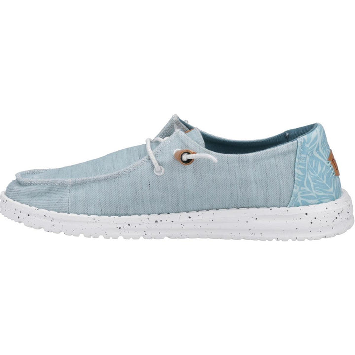 HEYDUDE Wendy Heathered Slub Tropical Shoe