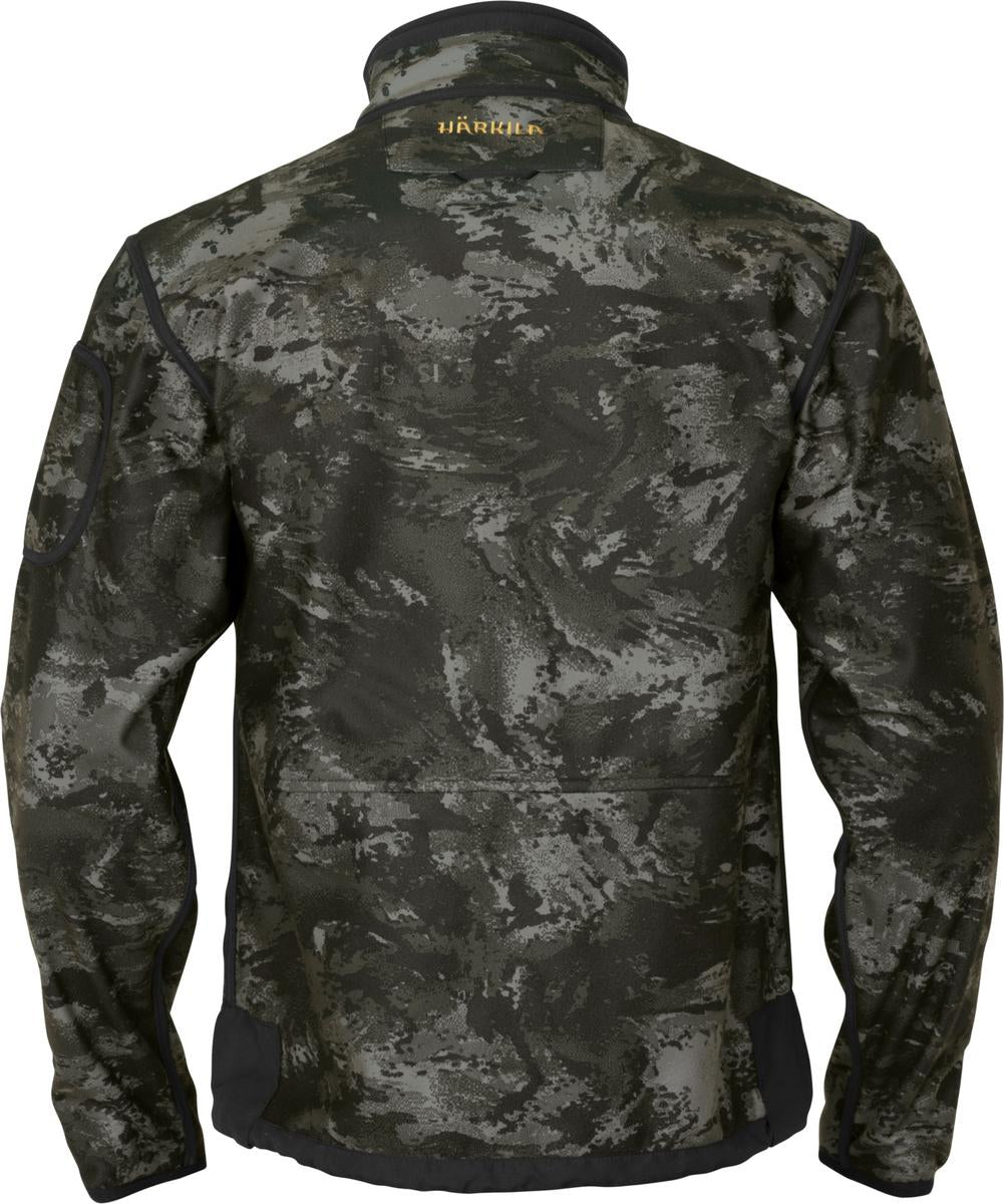 Harkila Kamko NOCTYX WSP rev. fleece jacket AXIS MSP®Black/W