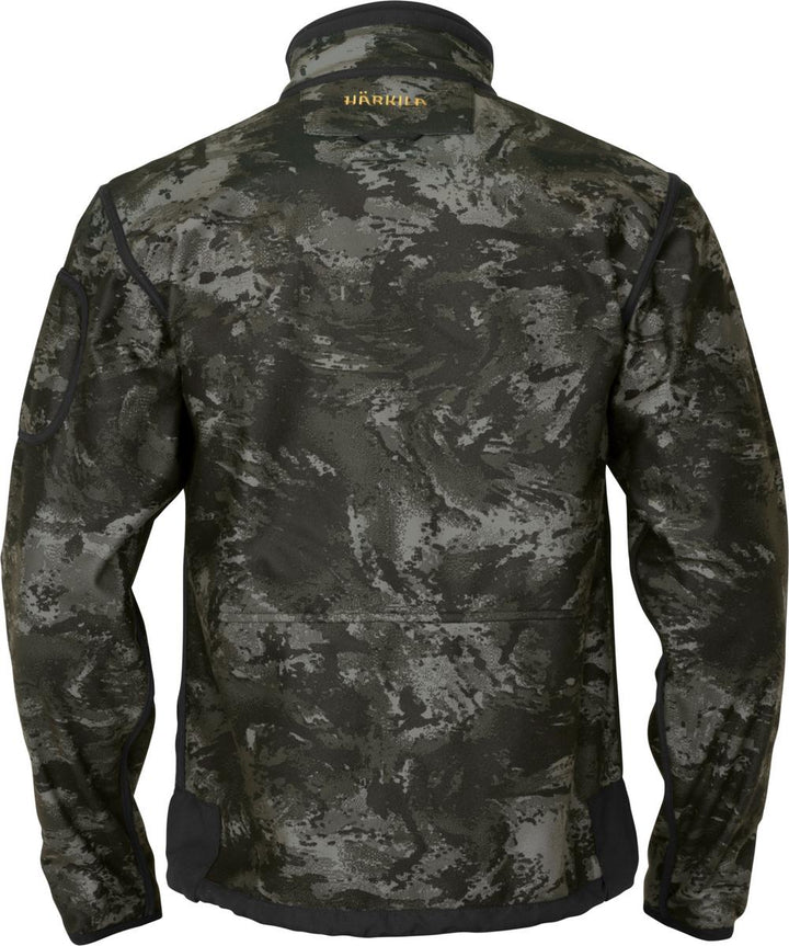 Harkila Kamko NOCTYX WSP rev. fleece jacket AXIS MSP®Black/W
