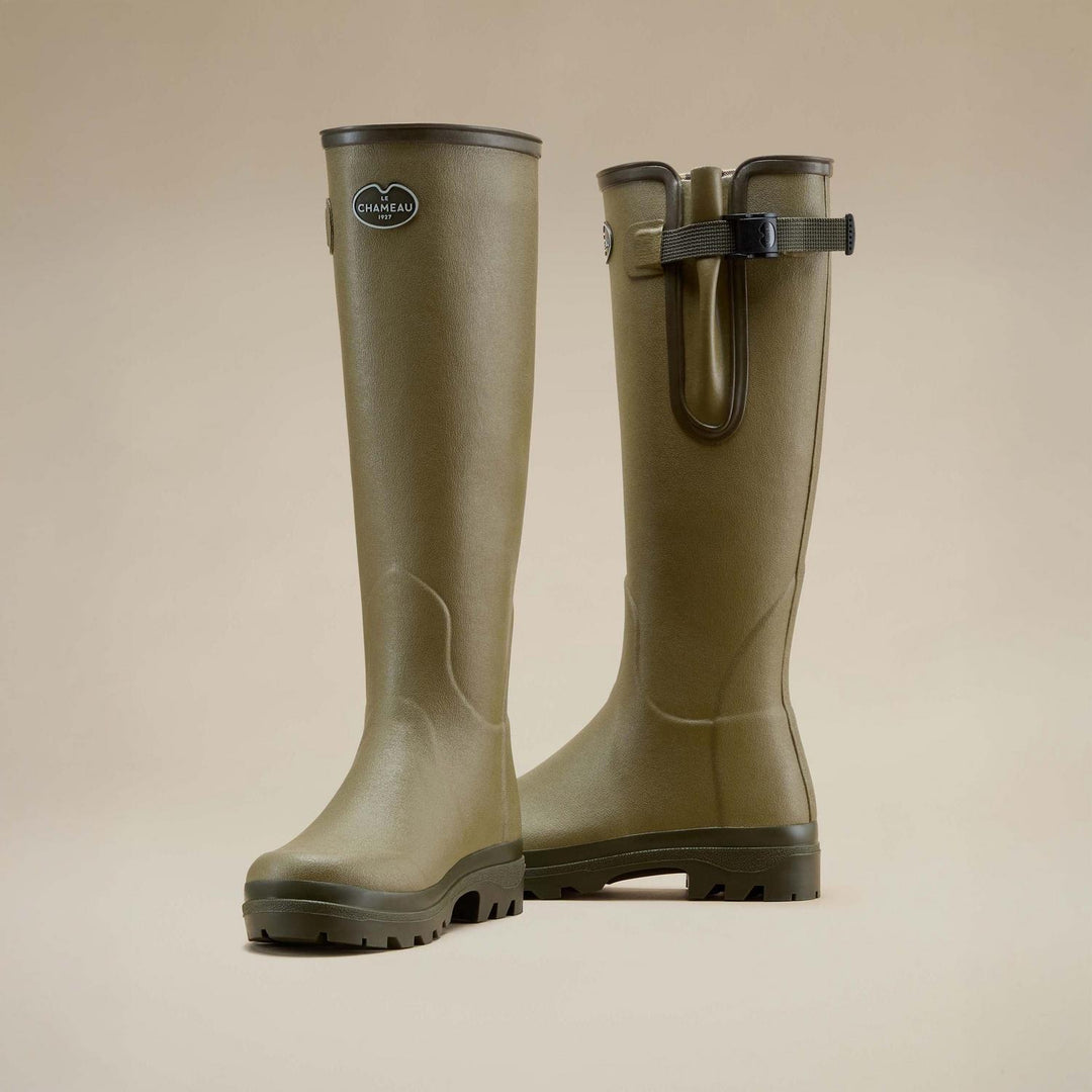 Le Chameau Women's Vierzon Jersey Lined Wellington Boot