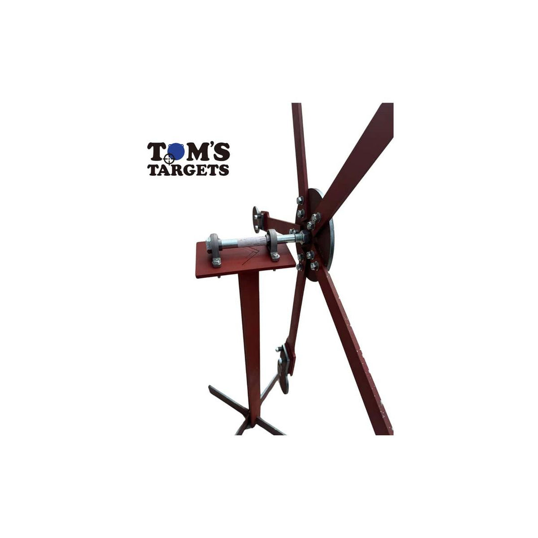 Tom's Targets Texas Spinning Star Centrefire - 10mm AR500