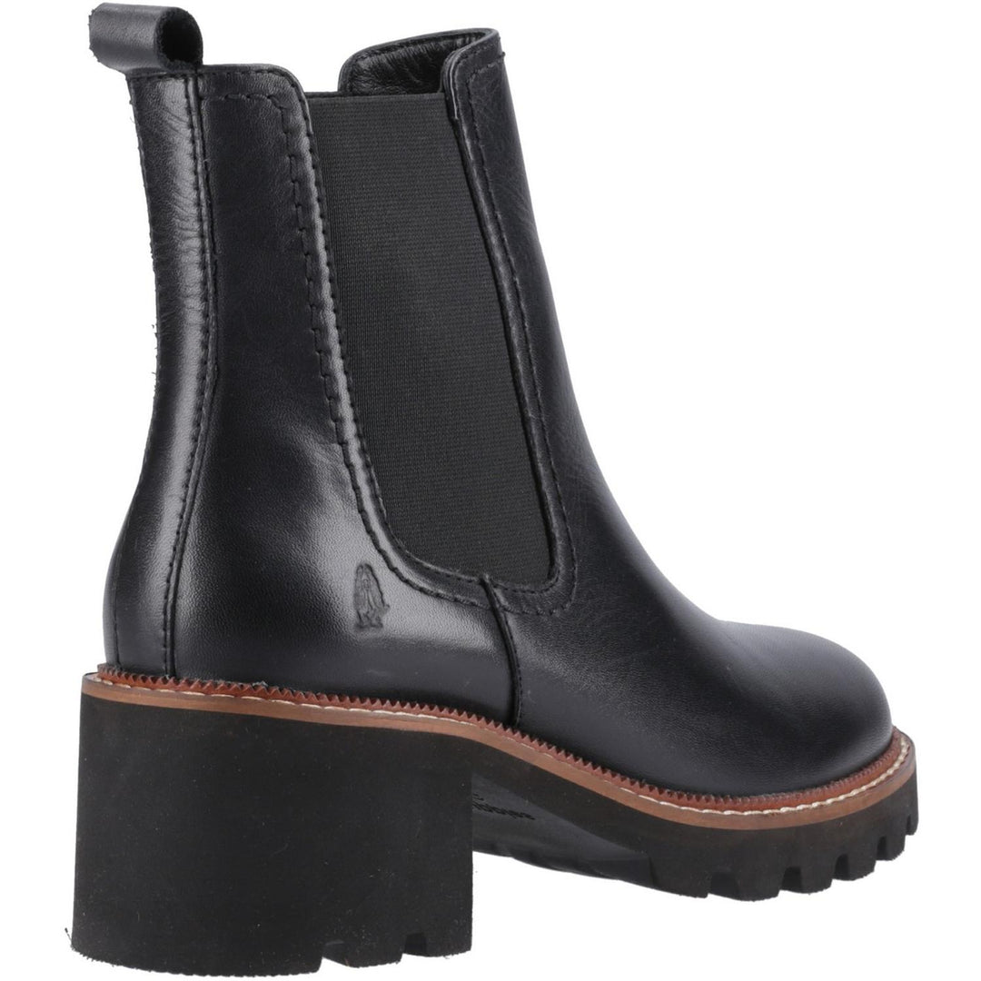 Gaia Chelsea Boot Black Leather