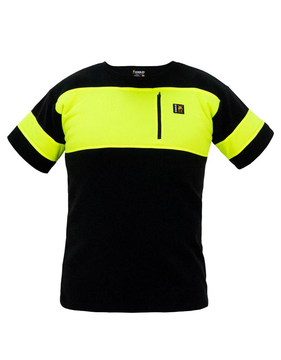 Hi-Vis Bushman's Tee - Yellow/Black