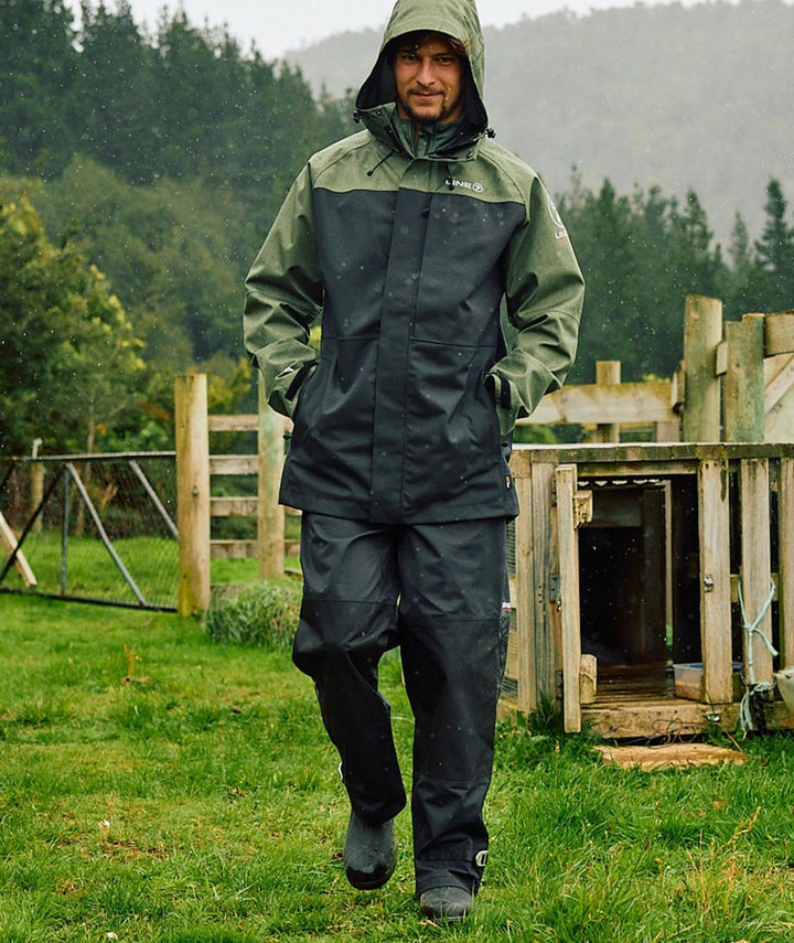 Line 7 Men's Storm Armour10 Waterproof 2 Layer Overtrouser Black