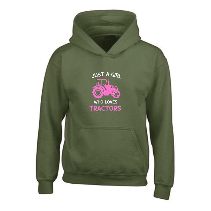 Urban Road Girls Tractor Hoodie - CL007