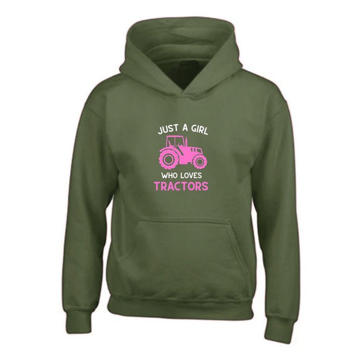 Urban Road Girls Tractor Hoodie - CL007