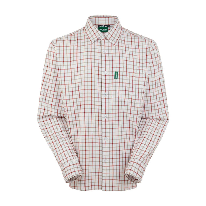 Ridgeline Mens Sedgebrook Shirt Russet/Roasted Cashew XS