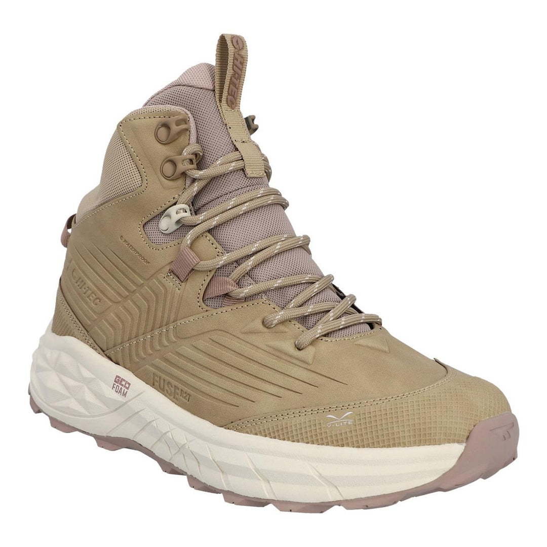 Hi-Tec Fuse Trek Mid Hiking Boots Taupe/Whitecap Grey/Warm Taupe