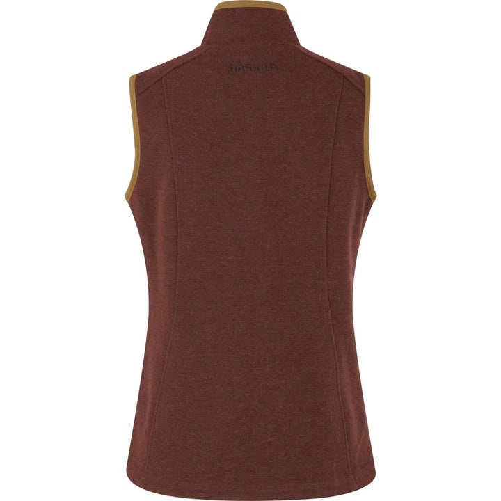 Harkila Sandhem Pro waistcoat Women Dark copper