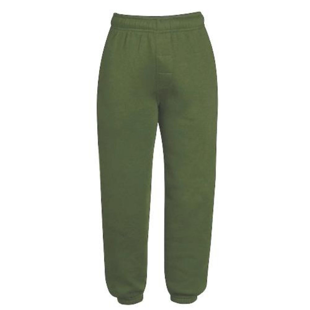 Urban Road Kids Plain Fleece Joggers - 50/50 Cotton