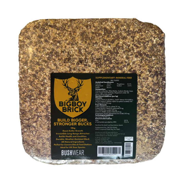 BushWear BigBoy Brick Deer Food Block 10kg